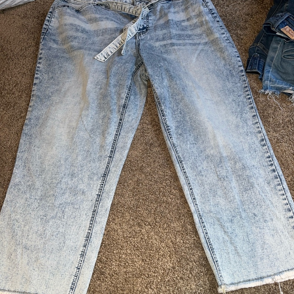 Cato denim Women's Light Blue Ankle Jeans 16w nwt